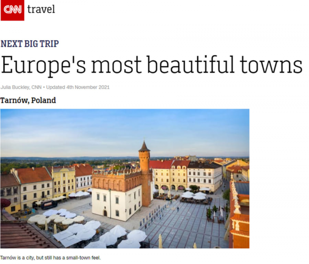 Tarnów jednym z najpiękniejszych miast w Europie