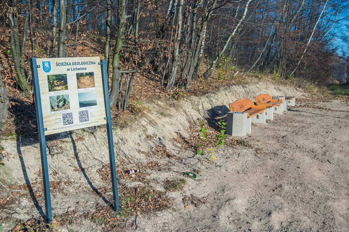 Urokliwa ścieżka geologiczna w Lichwinie