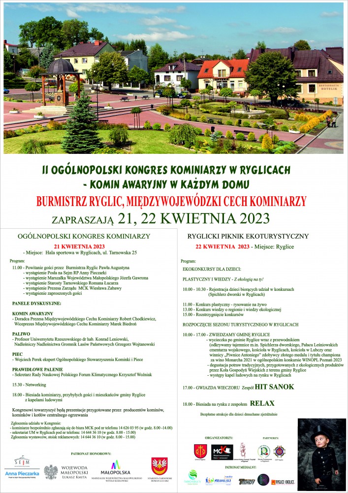 II Ogólnopolski Kongres Kominiarzy i Piknik ekoturystyczny w Ryglicach