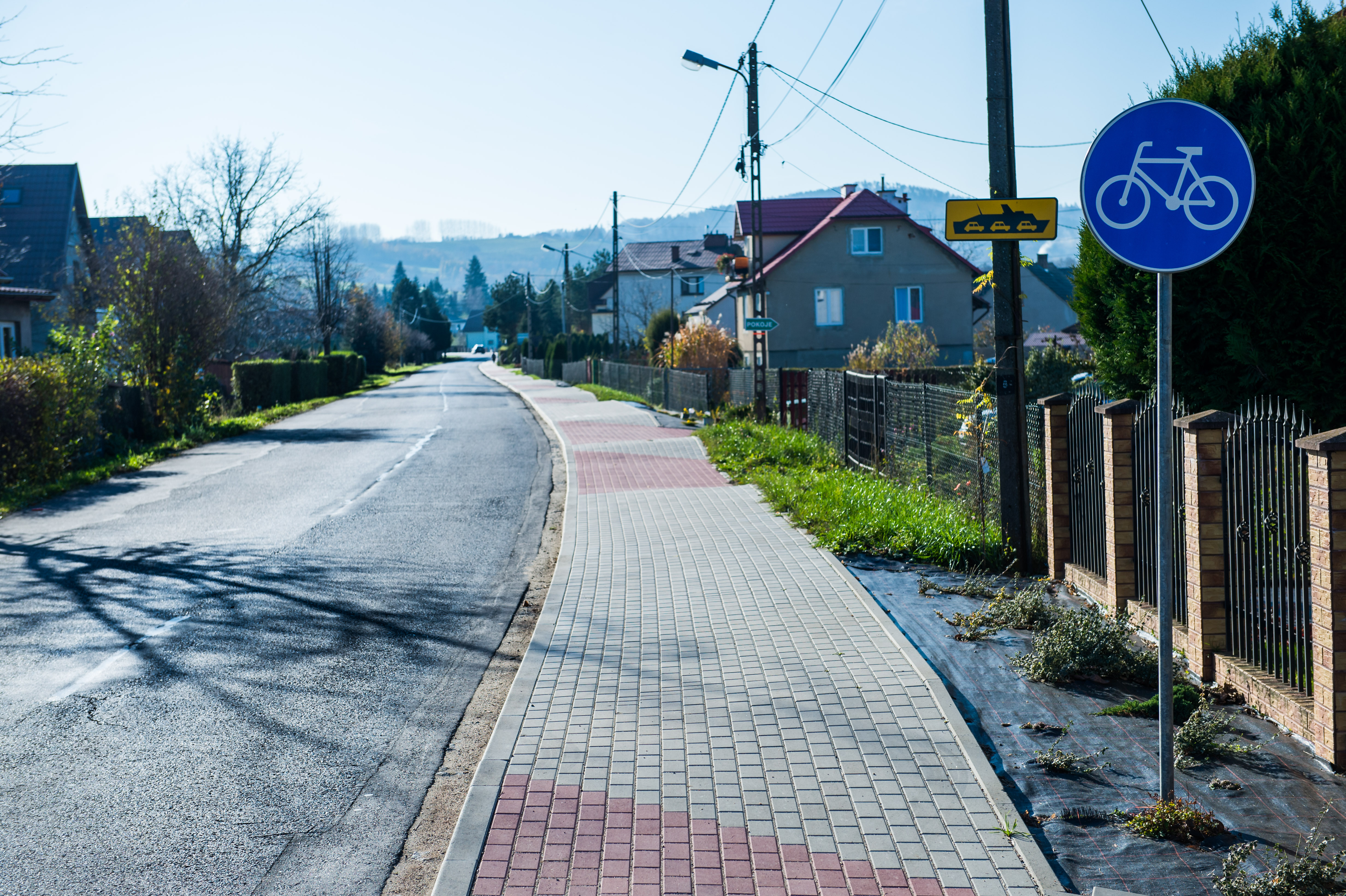 Nowa infrastruktura dla rowerzystów w Ciężkowicach i Zakliczynie