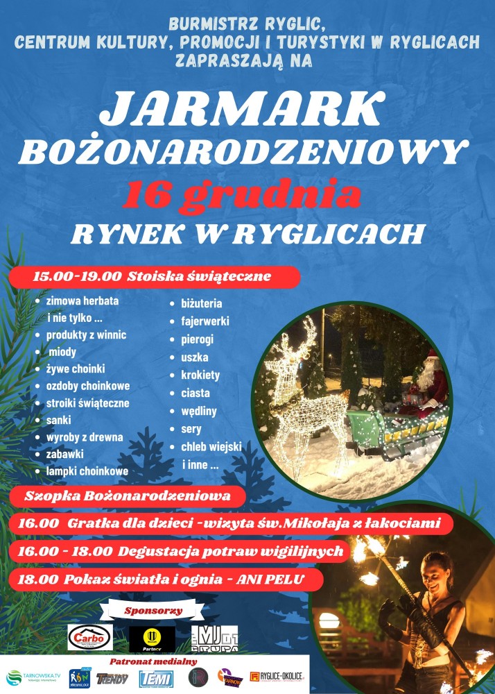 Jarmark Bożonarodzeniowy w Ryglicach