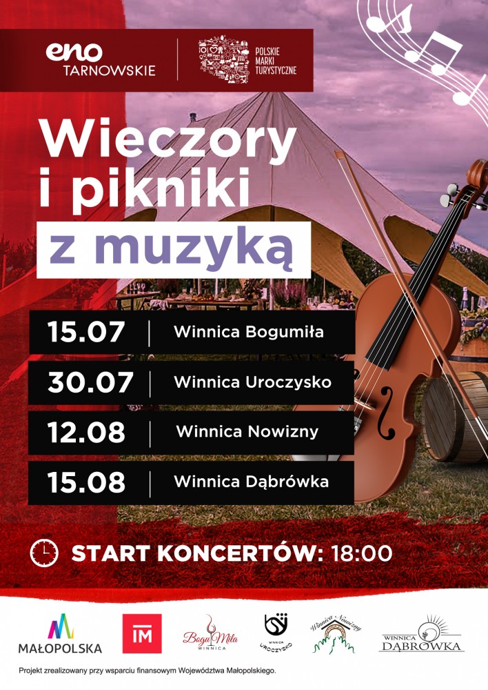 Wieczory i pikniki z muzyką
