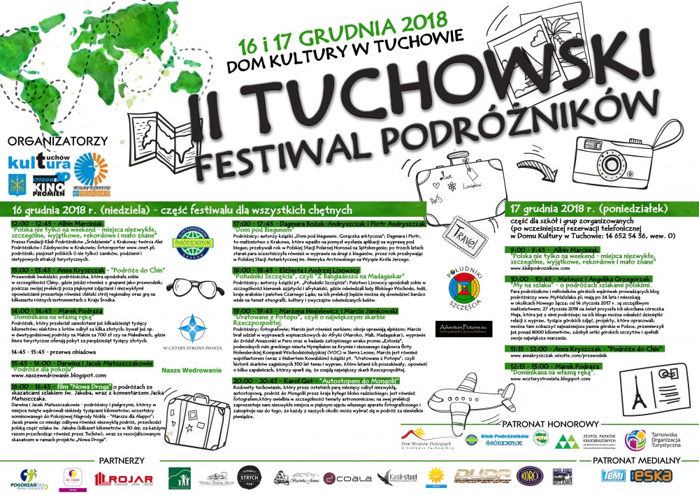II Tuchowski Festiwal Podróżników