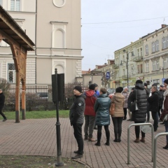 Przedstawiciele Polskiej oraz Małopolskiej Organizacji Turystycznej - spacer po Tarnowie